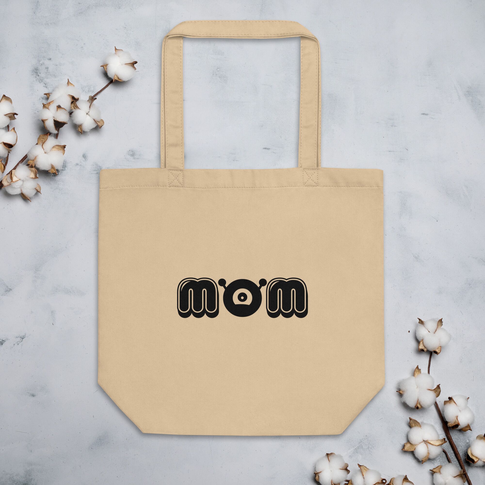 Mom Robot Icon Eco Tote Bag - Image 2