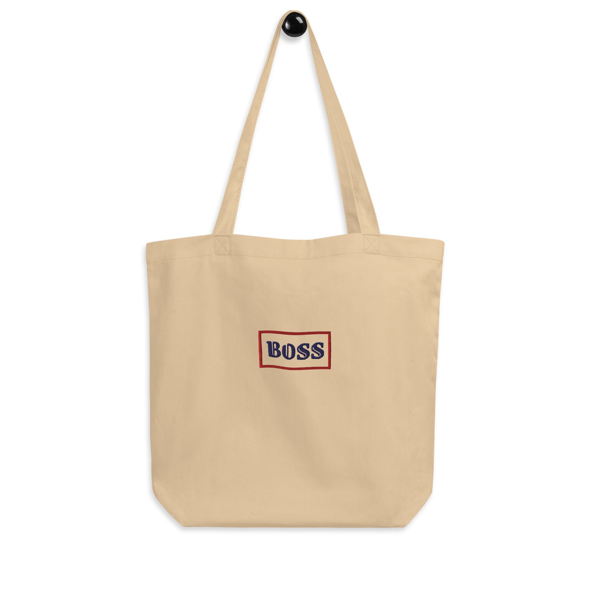 BOSS Embroidery Eco Tote Bag