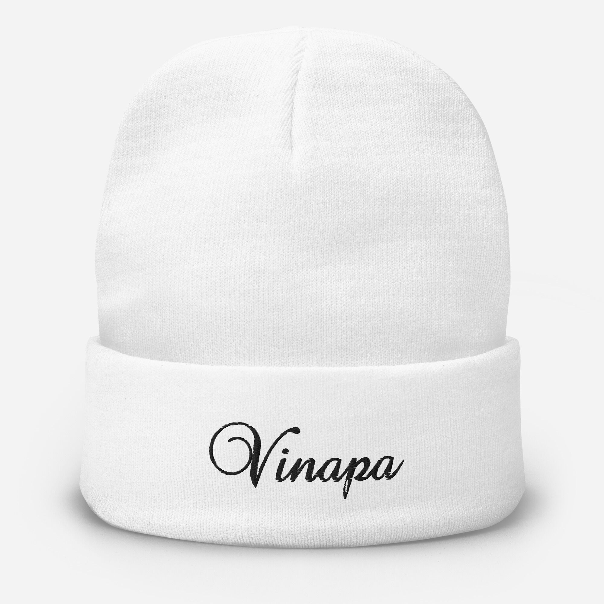 Vinapa Custom Logo Elegant Embroidered Beanie For Dad And Mom