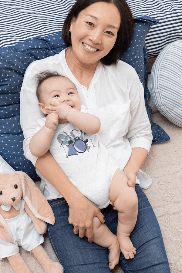 Skunk Drummer Organic Cotton Baby Bodysuit - Image 4