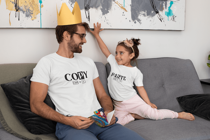 Copy And Paste Collection Short-Sleeve Unisex T-Shirt - Image 3