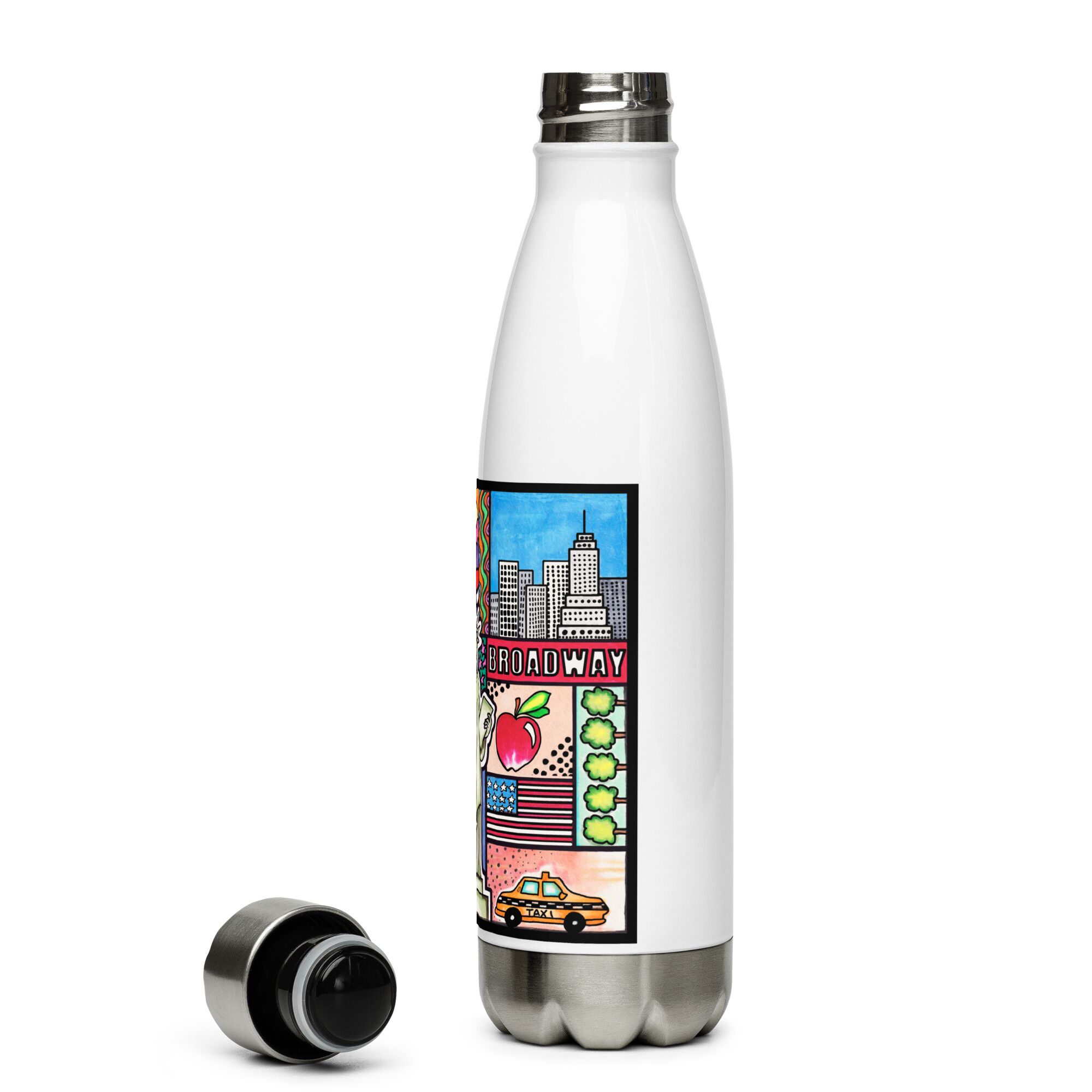 New York Stainless Steel Water Bottle - Image 8
