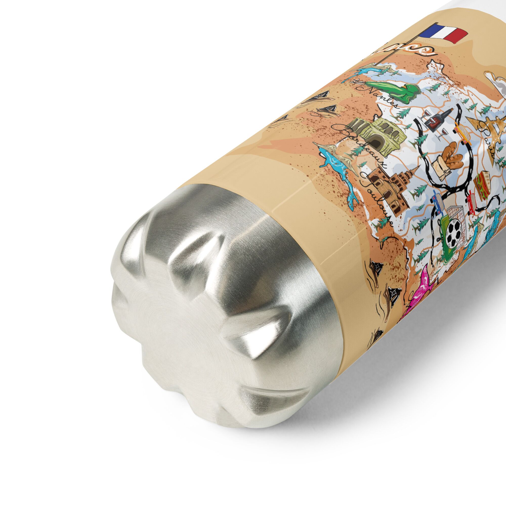 France Stainless Steel Water Bottle - Image 7