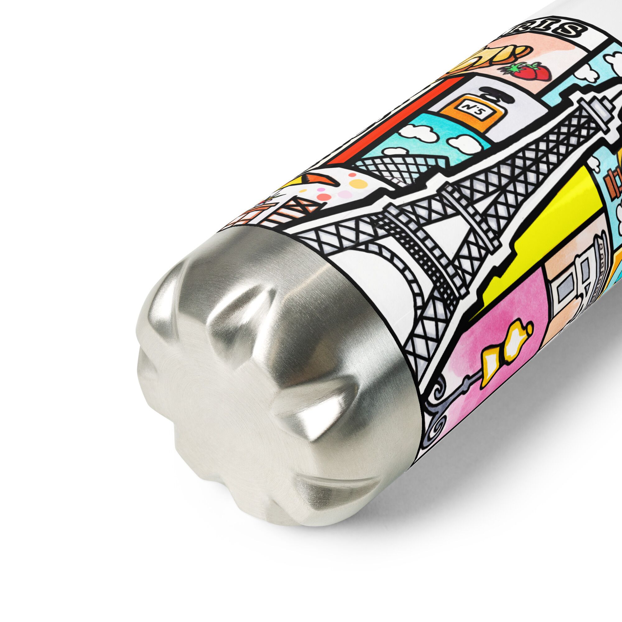 Paris Stainless Steel Water Bottle - Image 7
