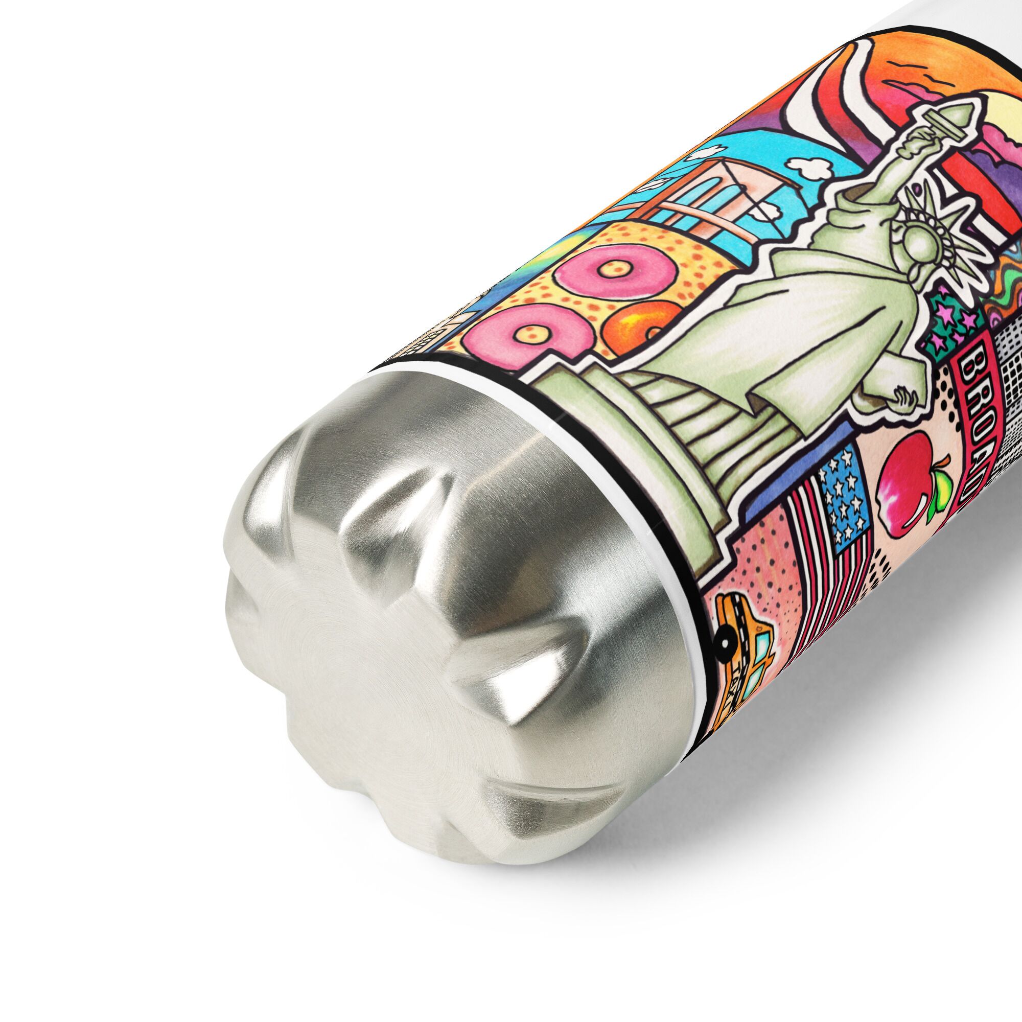 New York Stainless Steel Water Bottle - Image 7