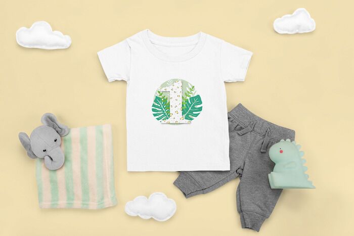 One Green Baby Jersey Short Sleeve Tee - Image 5