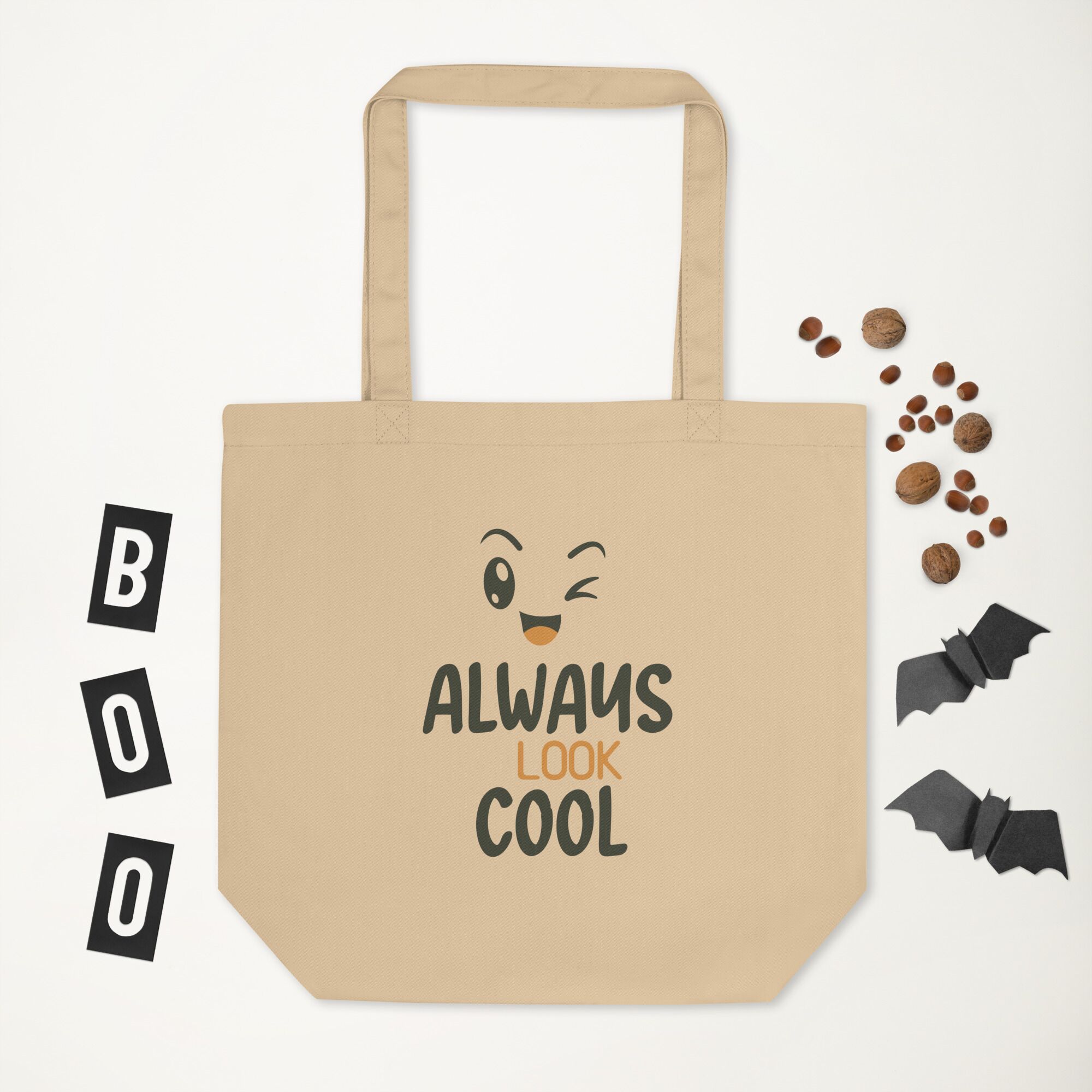 Always Look Cool Eco Tote Bag - Image 3