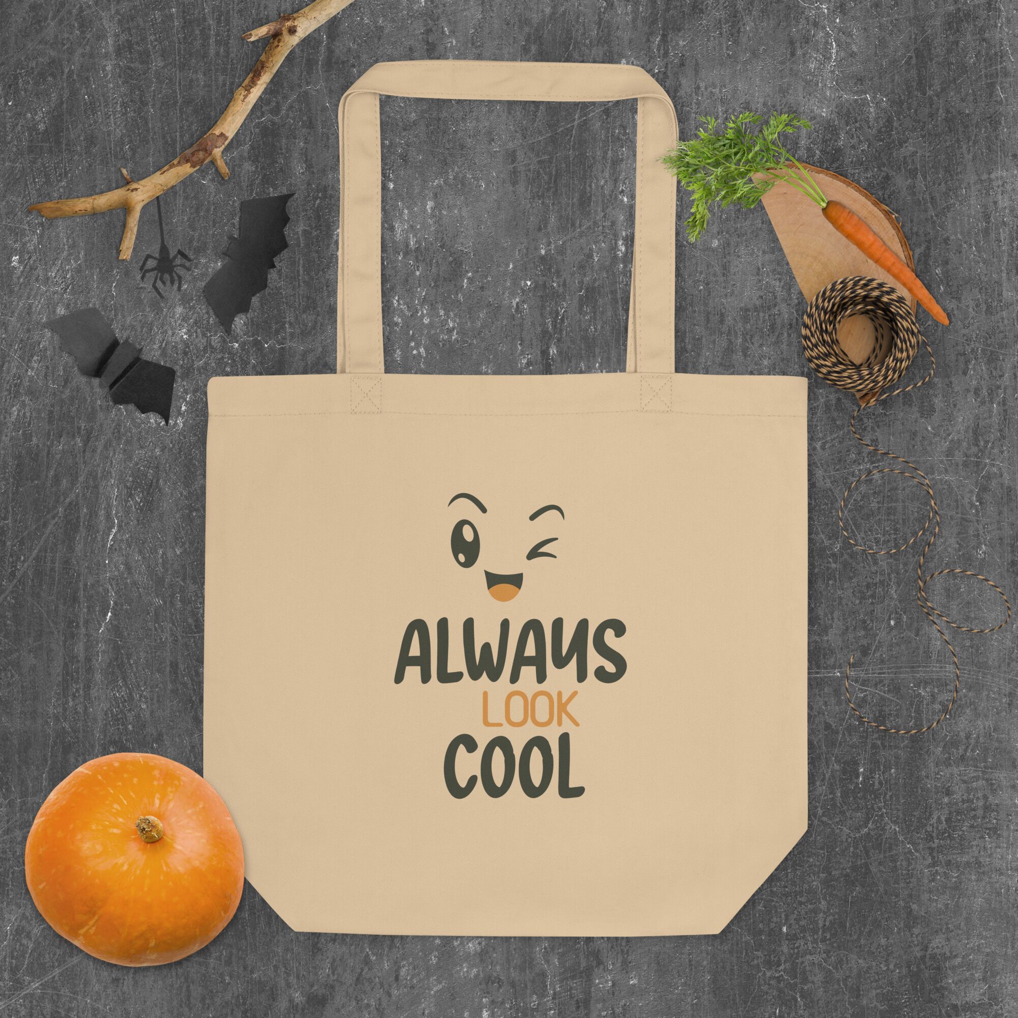Always Look Cool Eco Tote Bag - Image 2
