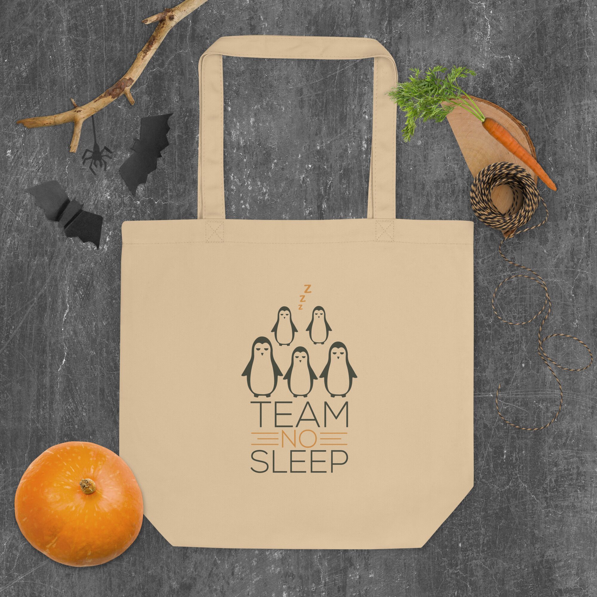 Team No Sleep Eco Tote Bag - Image 3